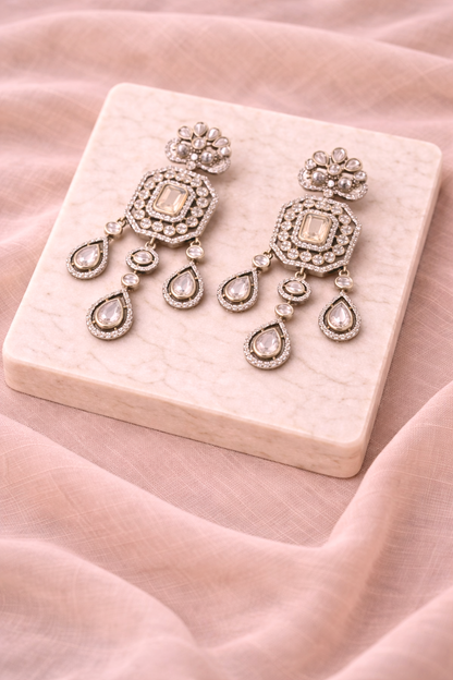 Polki Chandelier Earrings